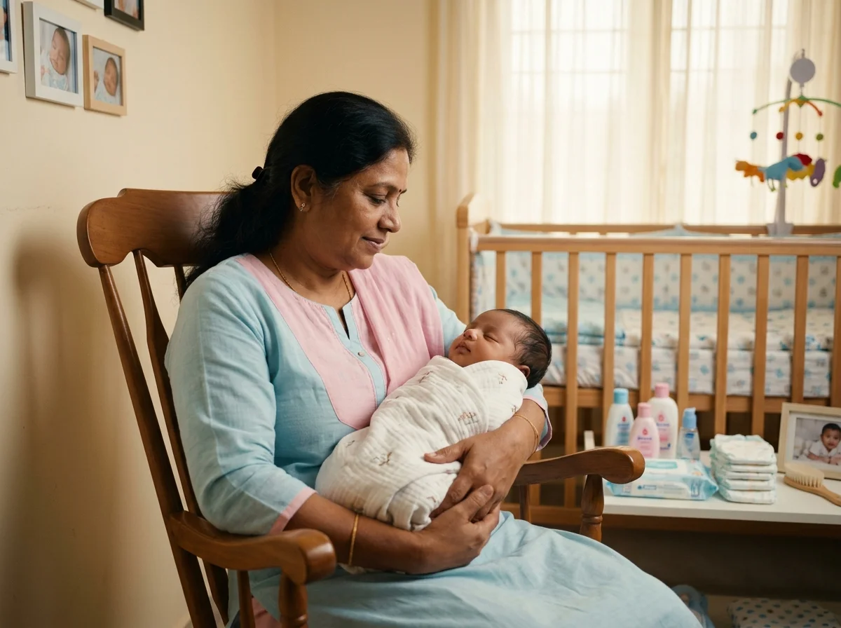 Newborn baby care nanny and mother care taker in Ayanavaram, Chennai